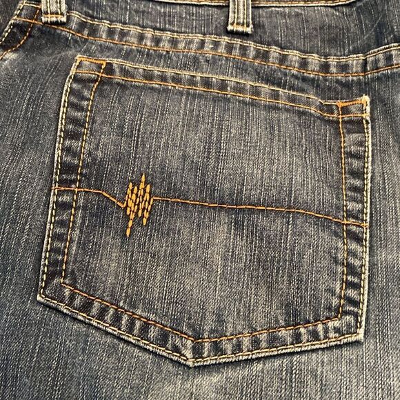 Men’s Ariat Work Cat 2 FR Low rise M4 Boot Denim Jeans size 44x34 - Picture 7 of 12